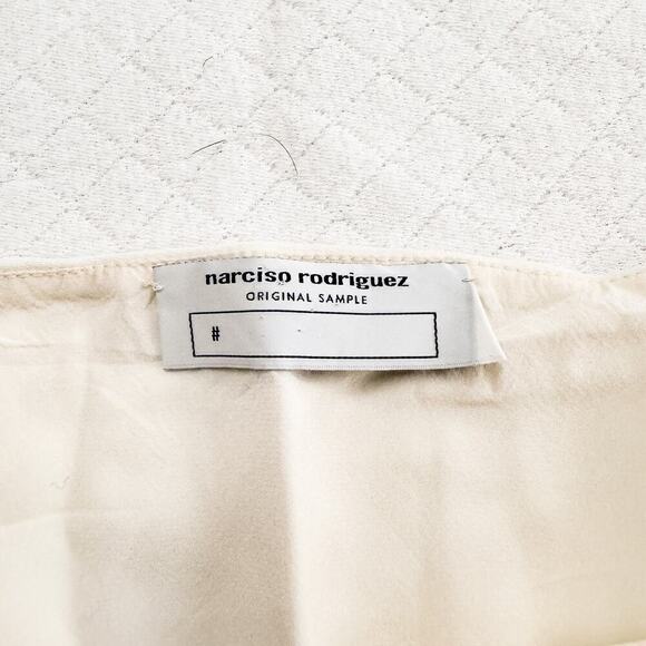 Narciso Rodriguez Cream Pencil Skirt Official Sample Size XS - Picture 2 of 3